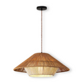 Zenboku – Lampada a soffitto ispirata al Giappone in stile Wabi-Sabi