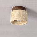 ZenAura – Lampada da soffitto giapponese in design color crema