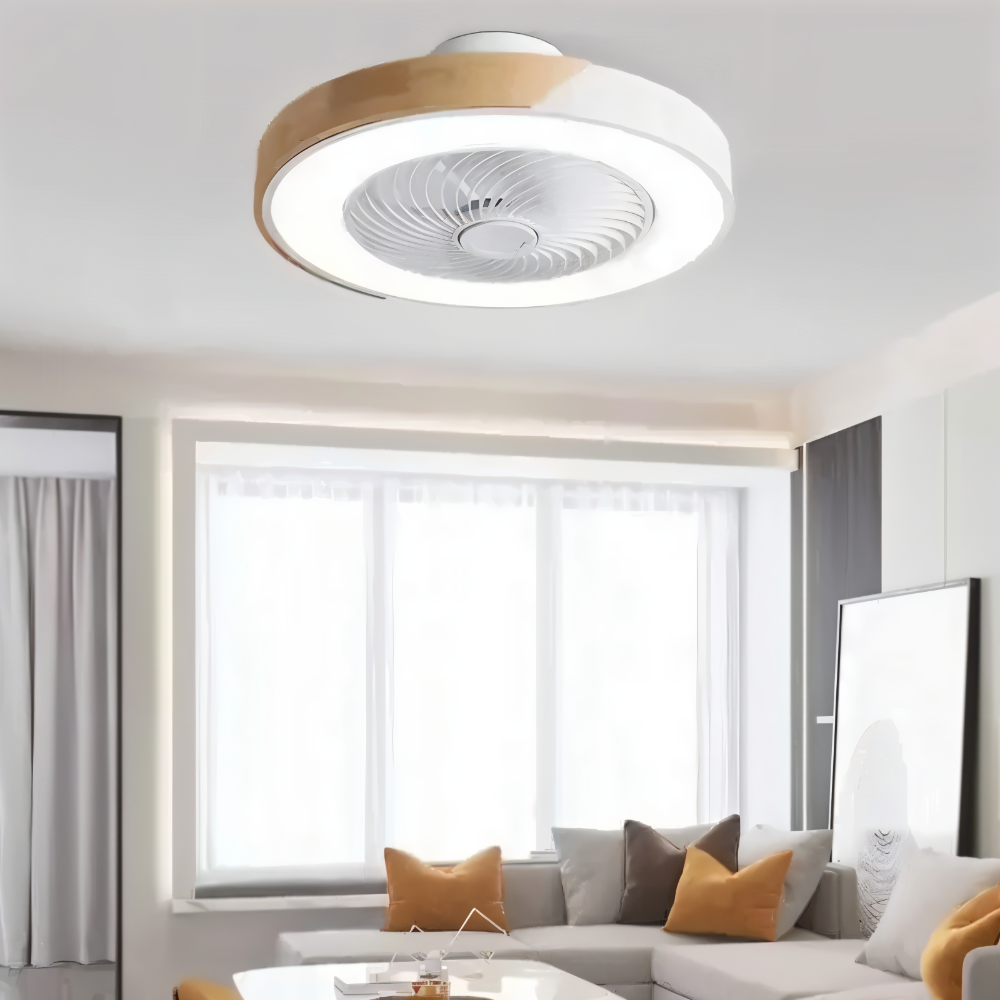 AeroLuma – Ventilatore da soffitto intelligente con illuminazione LED e funzionamento silenzioso