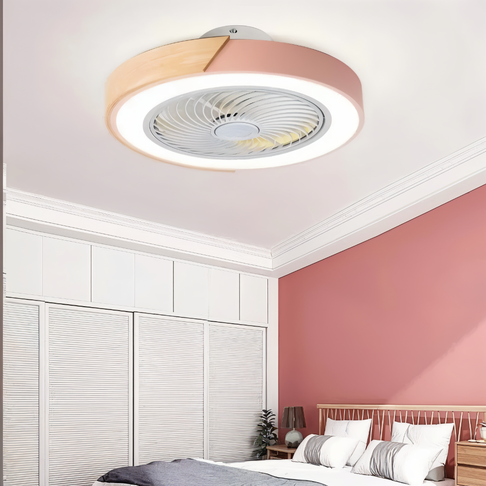 AeroLuma – Ventilatore da soffitto intelligente con illuminazione LED e funzionamento silenzioso