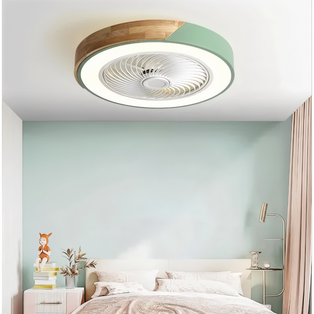 AeroLuma – Ventilatore da soffitto intelligente con illuminazione LED e funzionamento silenzioso