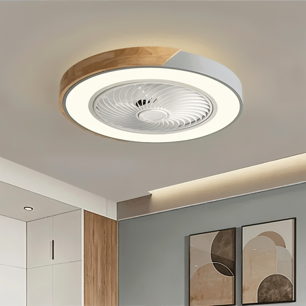 AeroLuma – Ventilatore da soffitto intelligente con illuminazione LED e funzionamento silenzioso