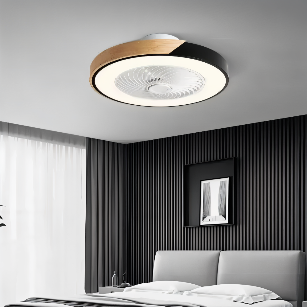 AeroLuma – Ventilatore da soffitto intelligente con illuminazione LED e funzionamento silenzioso