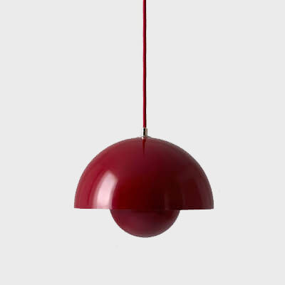 ZenithSphere Lampada a Sospensione Moderna a Forma di Semisfera