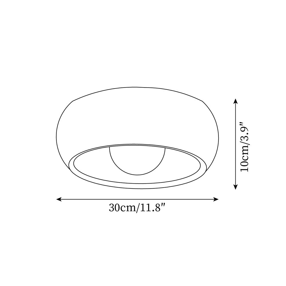 Albanora - Lampada da soffitto moderna Design minimalista