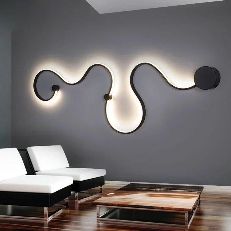 Lampada LED da Parete in Stile Urban Chic