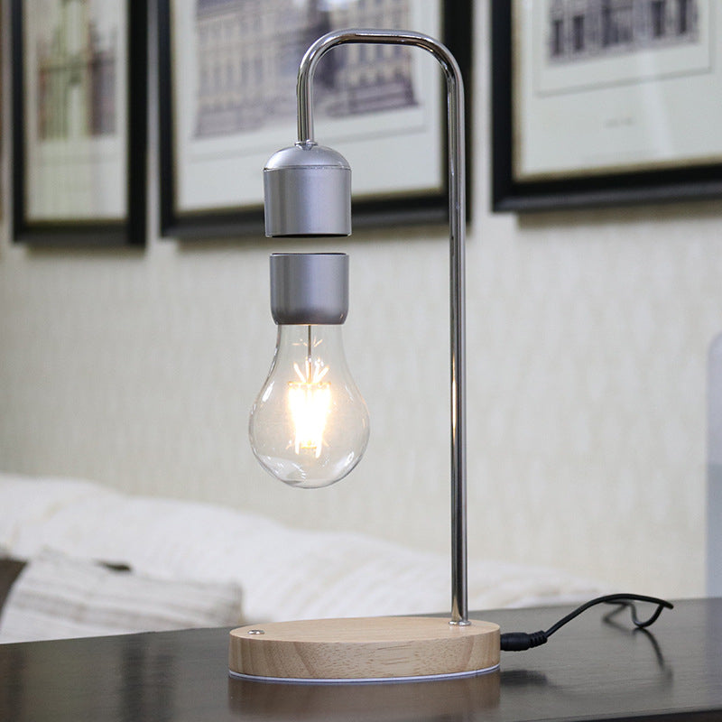 LevLight - Lampada Sospesa con Ricarica Wireless e Illuminazione LED Calda