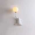 Lampada da Parete Orso Carino per Camera Bambini Luce Palloncino Decorativa