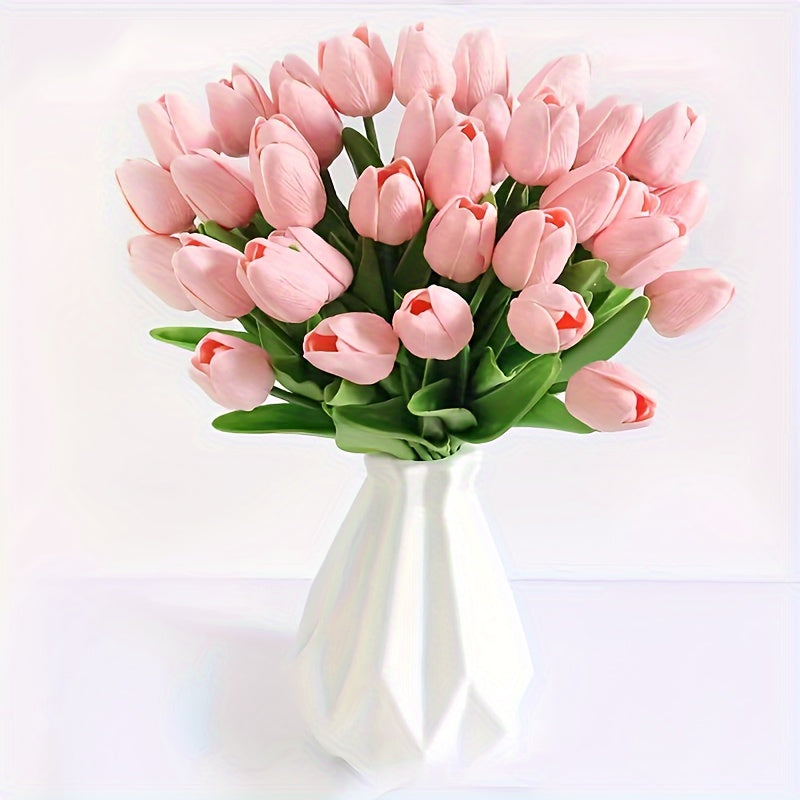 Set di 15 Tulipani Artistici Realistici – Perfetti per Matrimoni, Feste e Decorazioni per la Casa