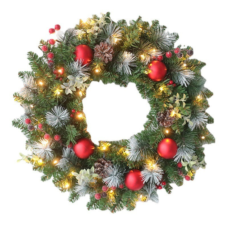 Decorazione a sospensione con corona di Natale 30CM & 40CM