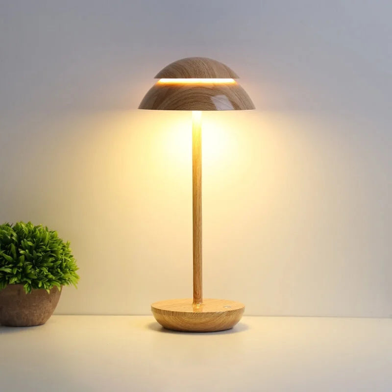 Cello – Lampada da tavolo wireless in alluminio con funzione dimmer
