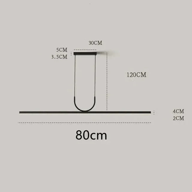 Monique Linear Pendant