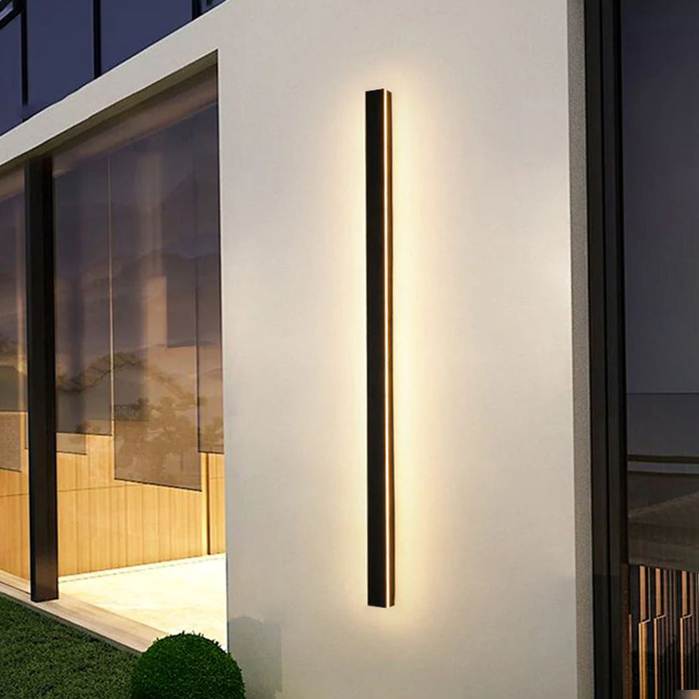 Avenira | Lampada da Parete LED Nera da Esterno IP65 per Giardini, Corridoi e Muri Esterni