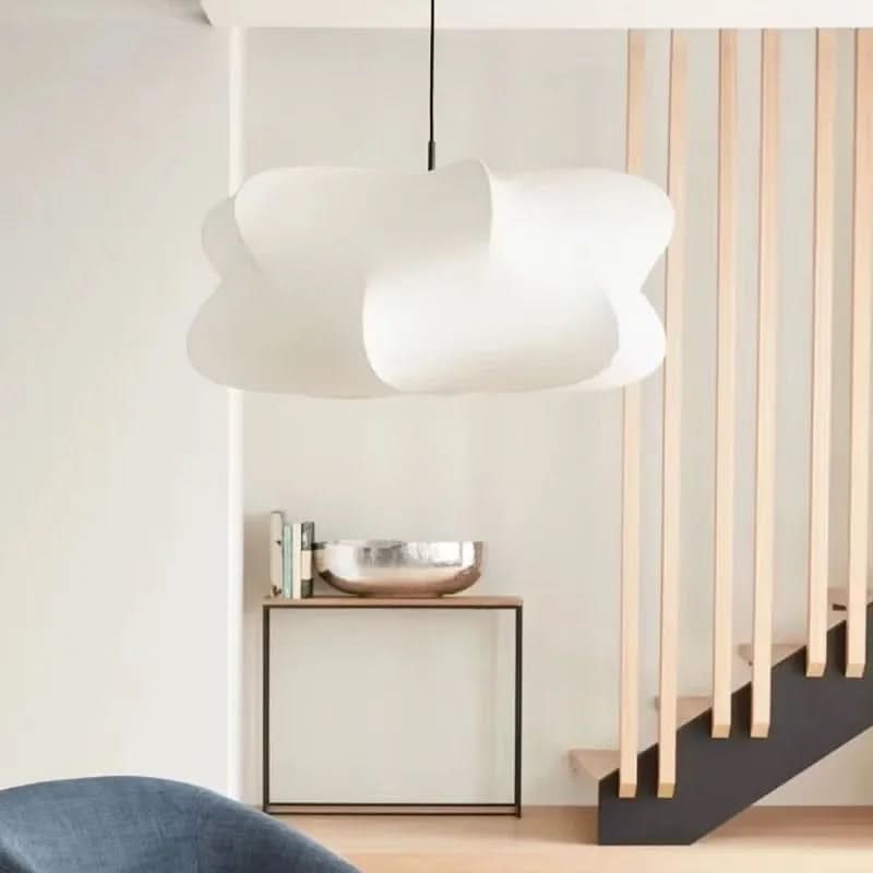 Lampada a Sospensione in Seta Giapponese Wabi Sabi