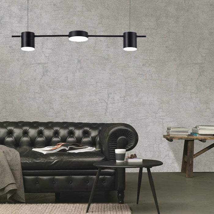 Arivelle | Lampadario LED in Alluminio Moderno Multi-Head in Nero o Oro