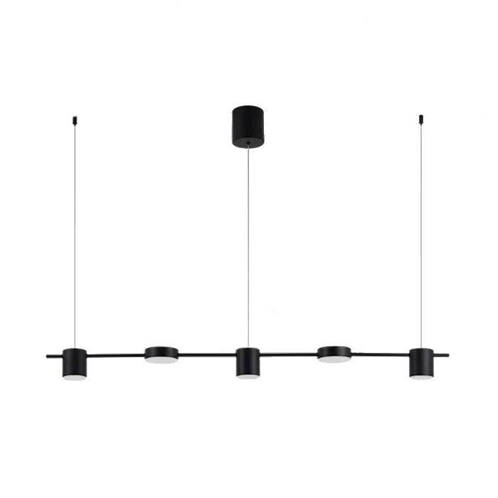 Arivelle | Lampadario LED in Alluminio Moderno Multi-Head in Nero o Oro