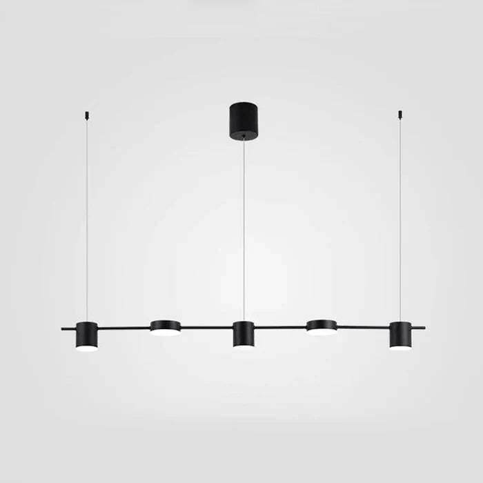 Arivelle | Lampadario LED in Alluminio Moderno Multi-Head in Nero o Oro