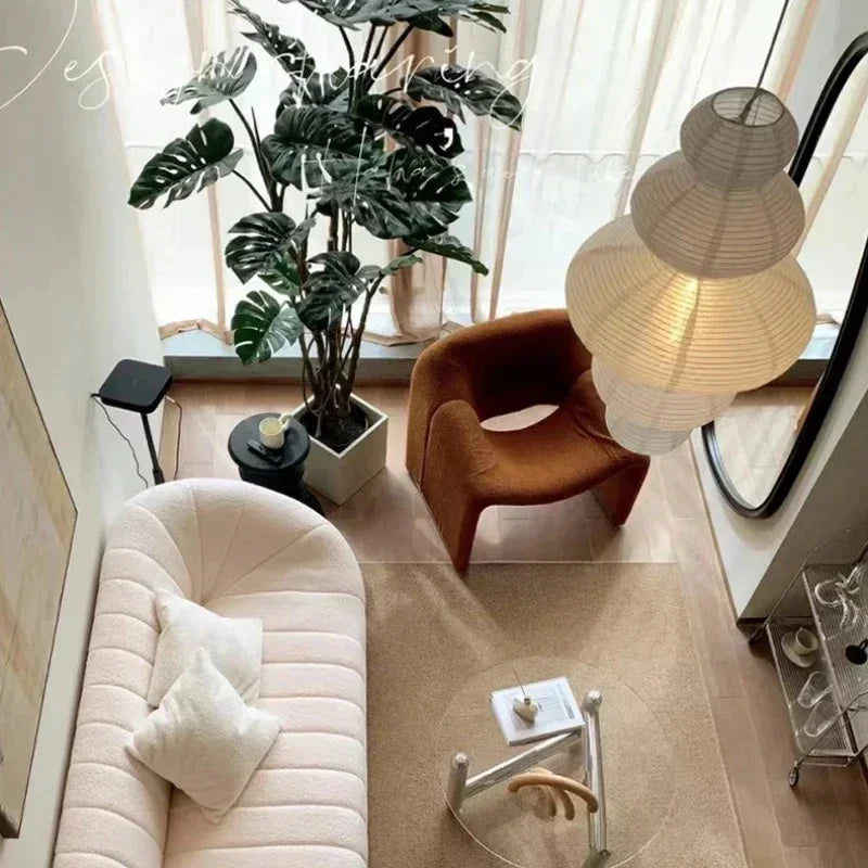 Lampada a Sospensione Wavy Noguchi