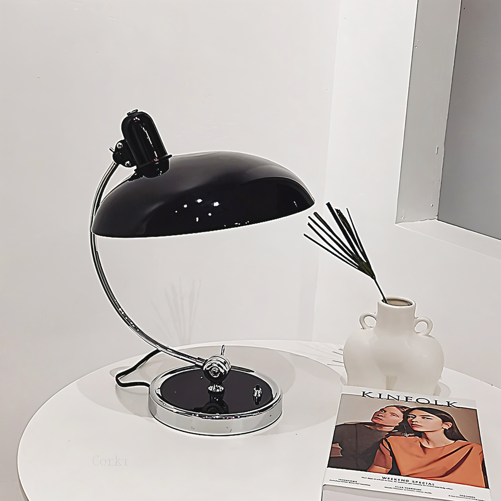 Lampada da scrivania vintage in ferro regolabile – Virella
