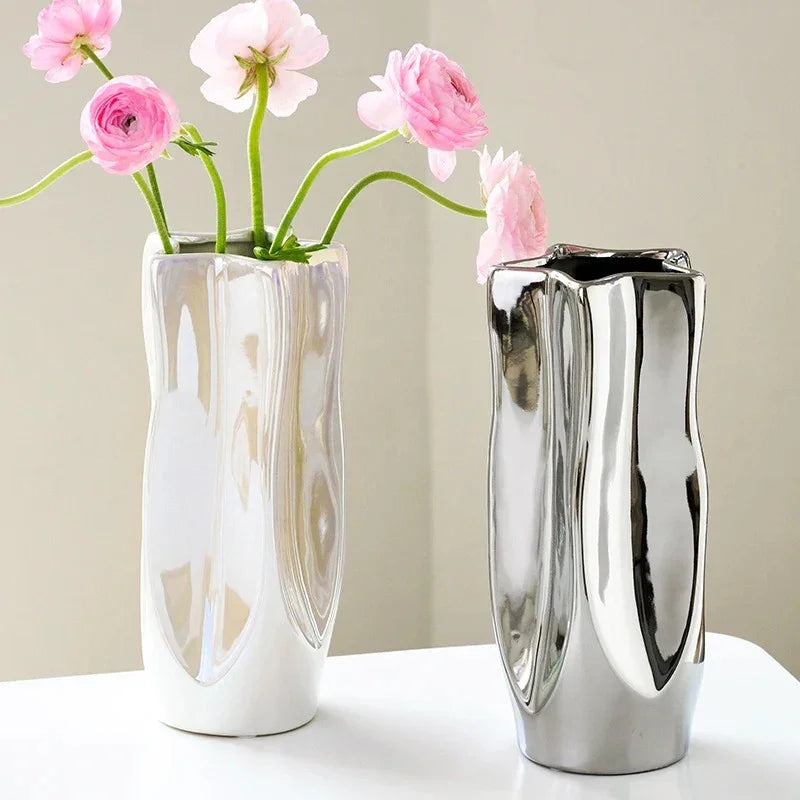 Vaso Classico in Obsidiana