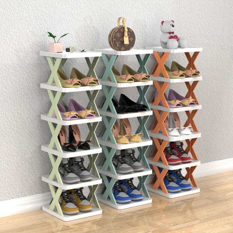 Sandsberg | Scaffale per Scarpe Verticale | Soluzione Salvaspazio a Più Livelli