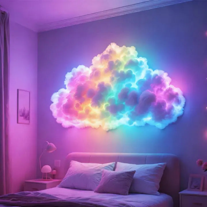 Luce Magica LED Cloud — Immergiti in una tranquillità magica e momenti incantevoli di benessere