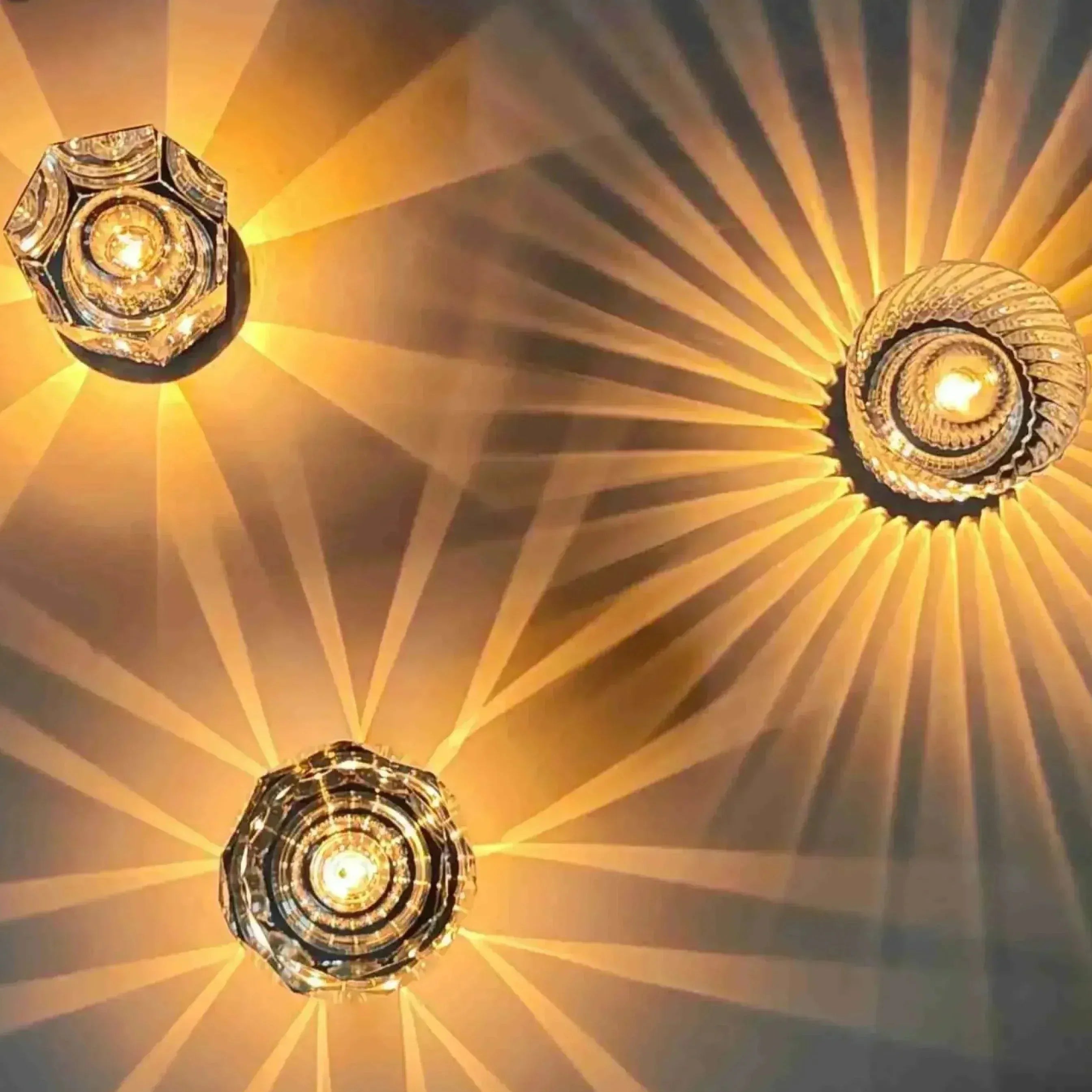 Lampada - Lampada da Tavolo LED Ricaricabile in Cristallo di Diamante di Lusso