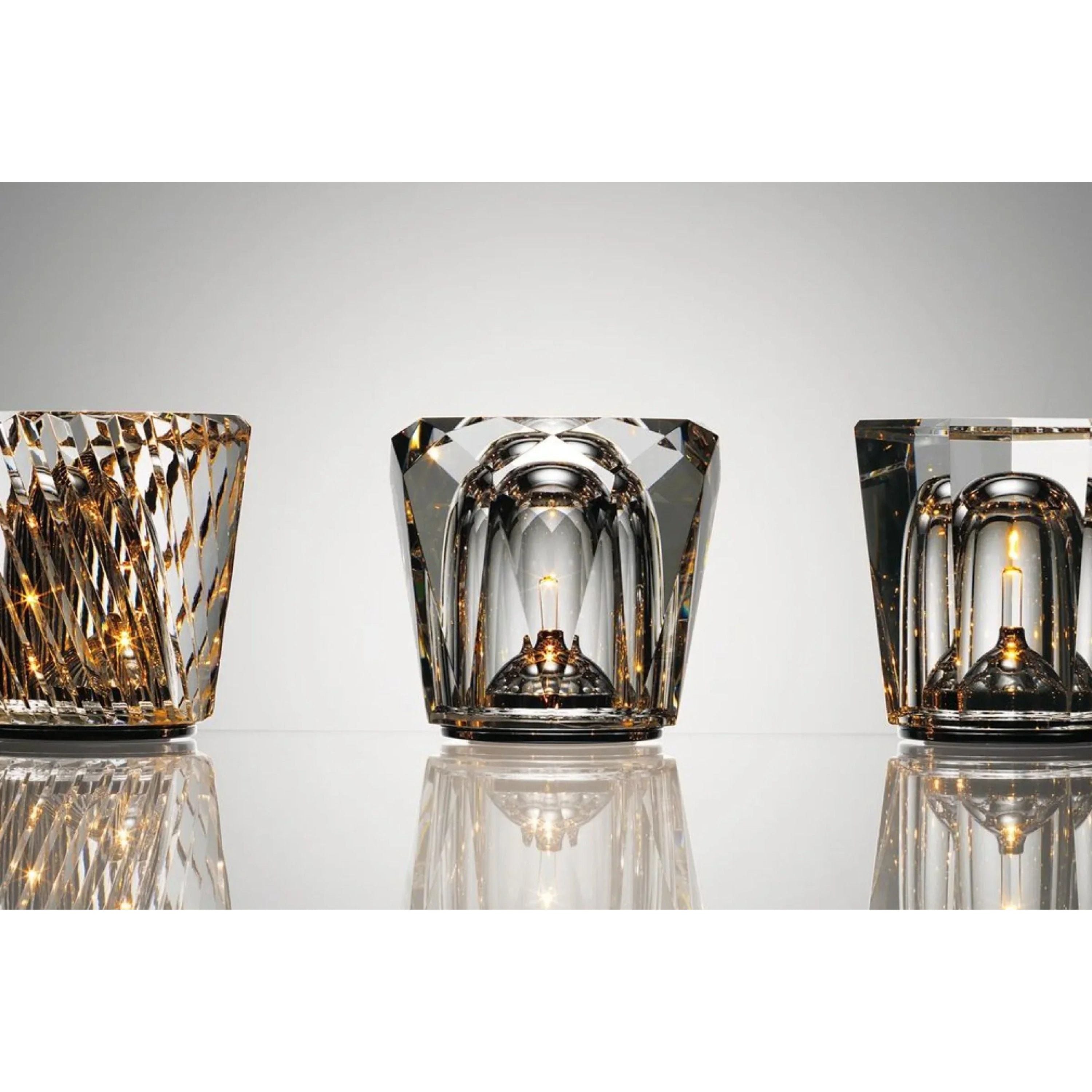 Lampada - Lampada da Tavolo LED Ricaricabile in Cristallo di Diamante di Lusso