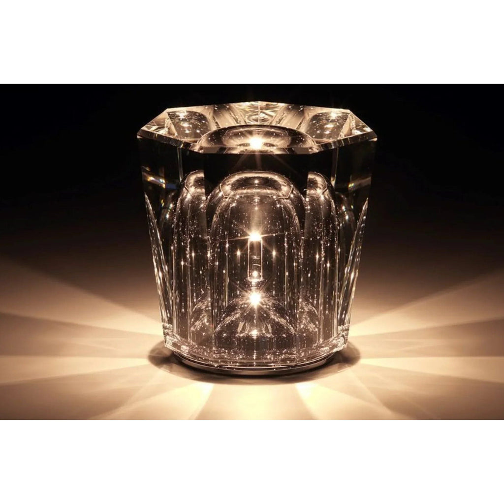 Lampada - Lampada da Tavolo LED Ricaricabile in Cristallo di Diamante di Lusso
