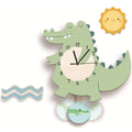 Brilvo - Orologio da parete per bambini con animali