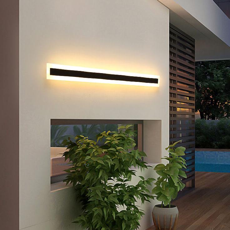 Elegante lampada da parete LED per esterni - Atmosfera e stile moderni