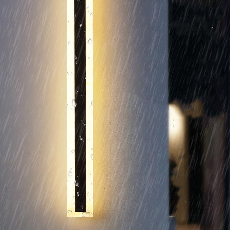 Elegante lampada da parete LED per esterni - Atmosfera e stile moderni