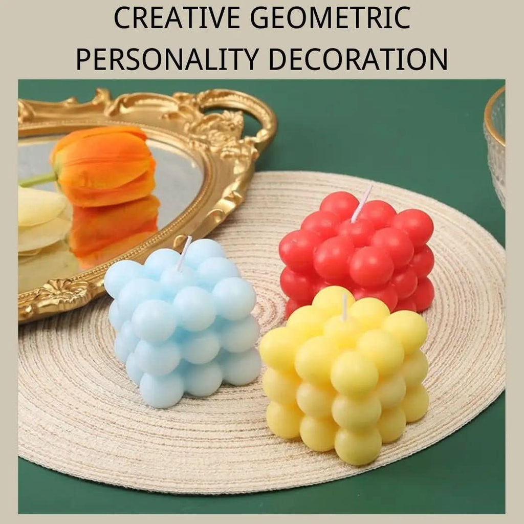 AromaCube – Candela profumata decorativa a forma di cubo