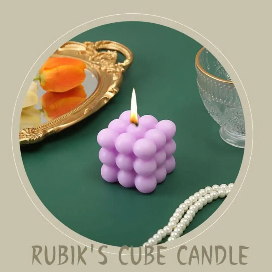 AromaCube – Candela profumata decorativa a forma di cubo