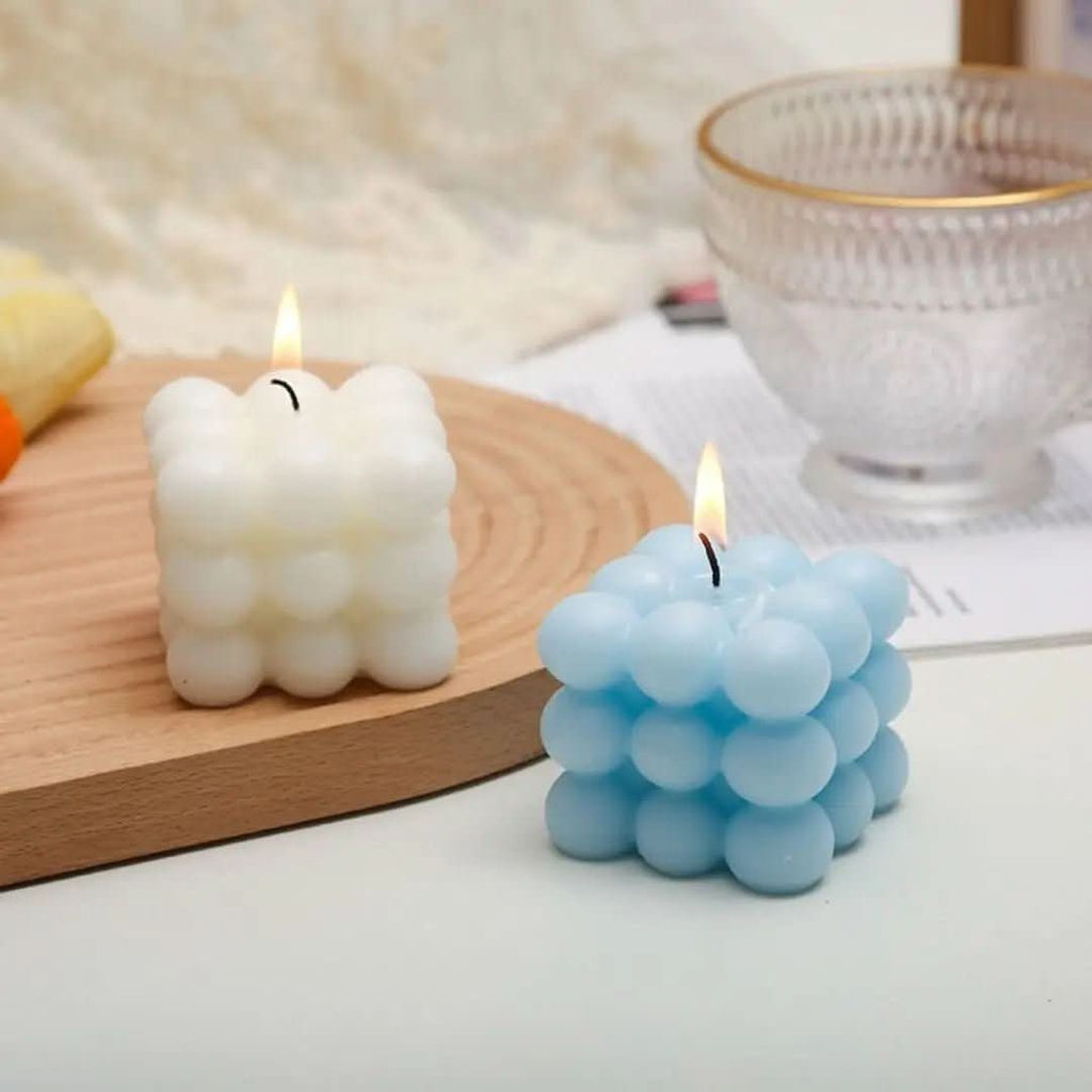 AromaCube – Candela profumata decorativa a forma di cubo