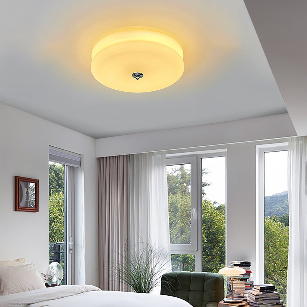 Art Deco Ceiling Light with Integrated LED