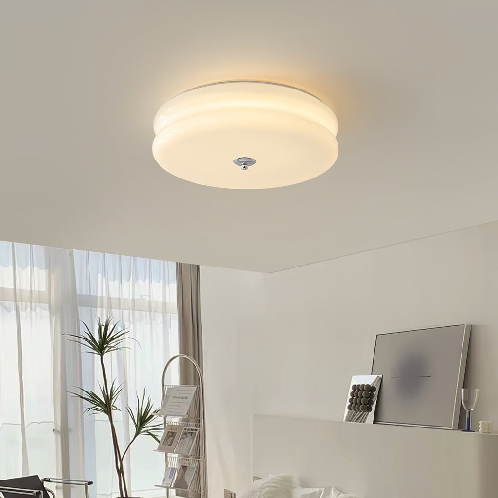 Art Deco Ceiling Light with Integrated LED