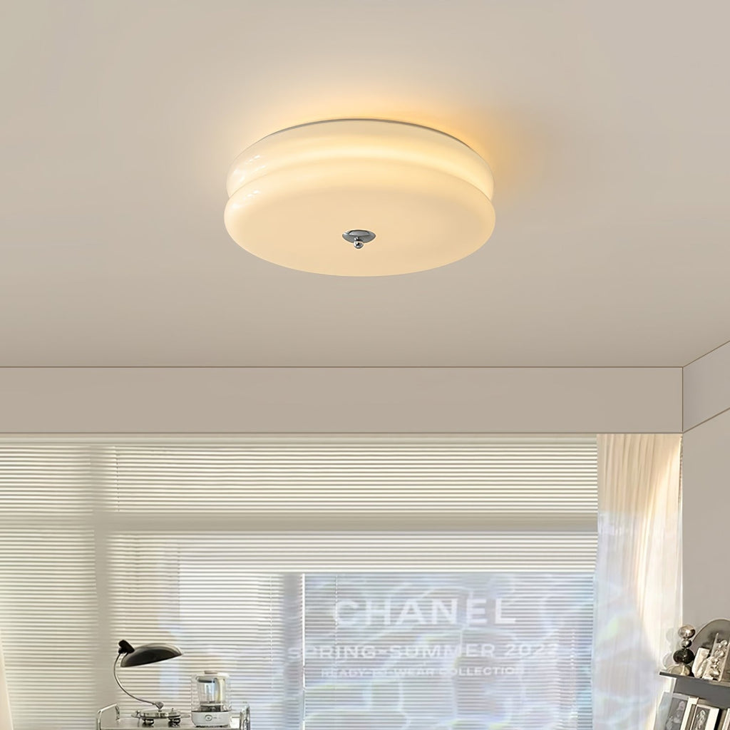 Art Deco Ceiling Light with Integrated LED