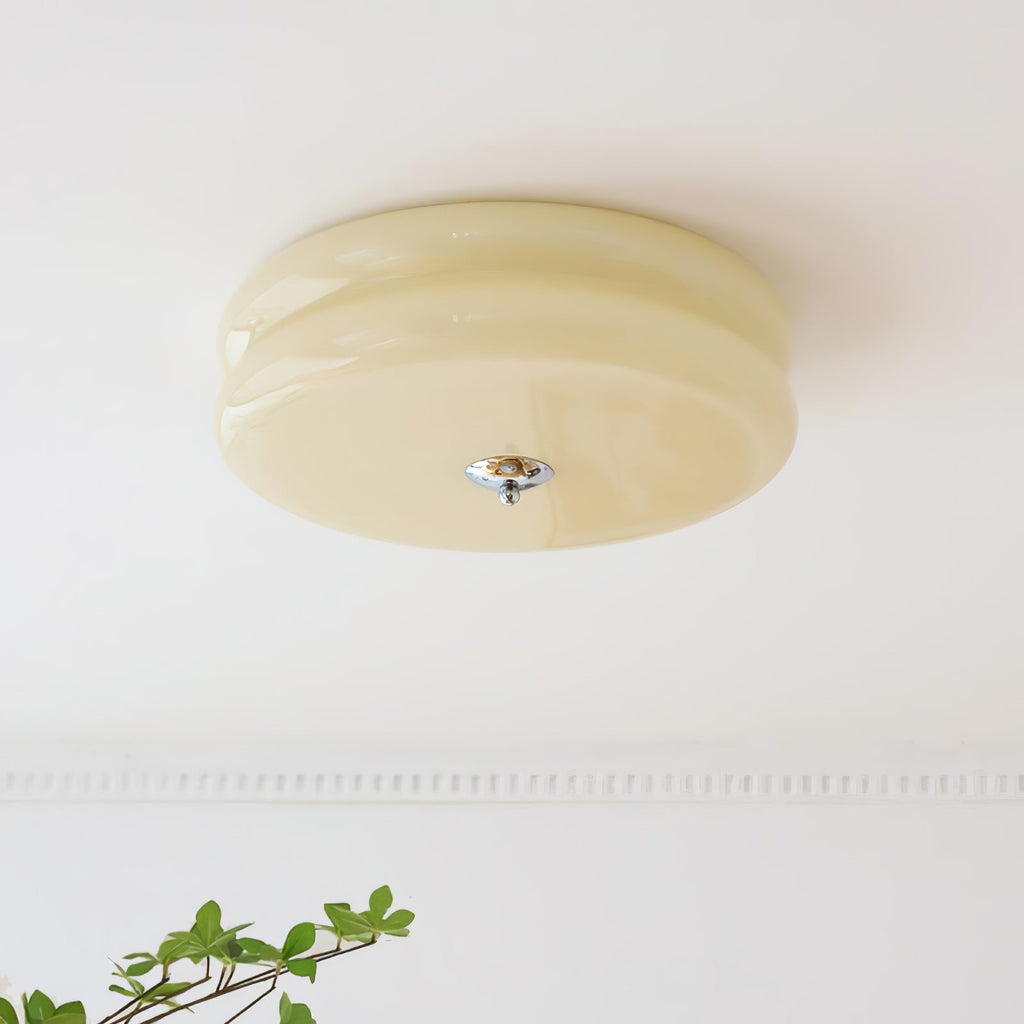 Art Deco Ceiling Light with Integrated LED