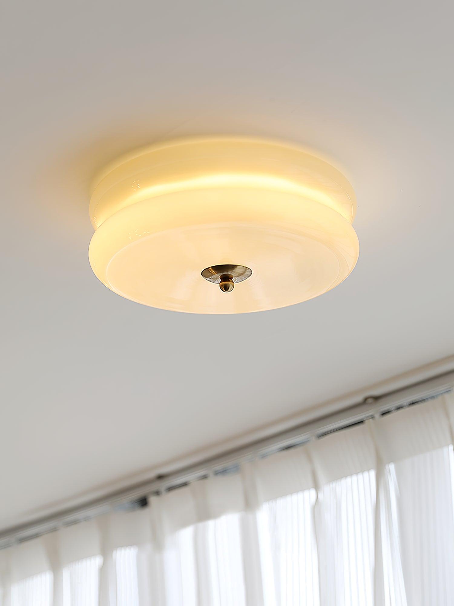 Art Deco Ceiling Light with Integrated LED