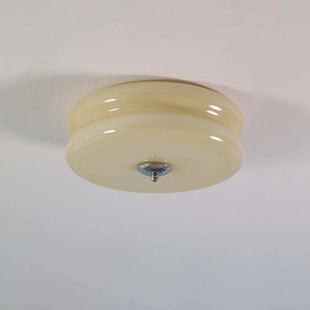 Art Deco Ceiling Light with Integrated LED