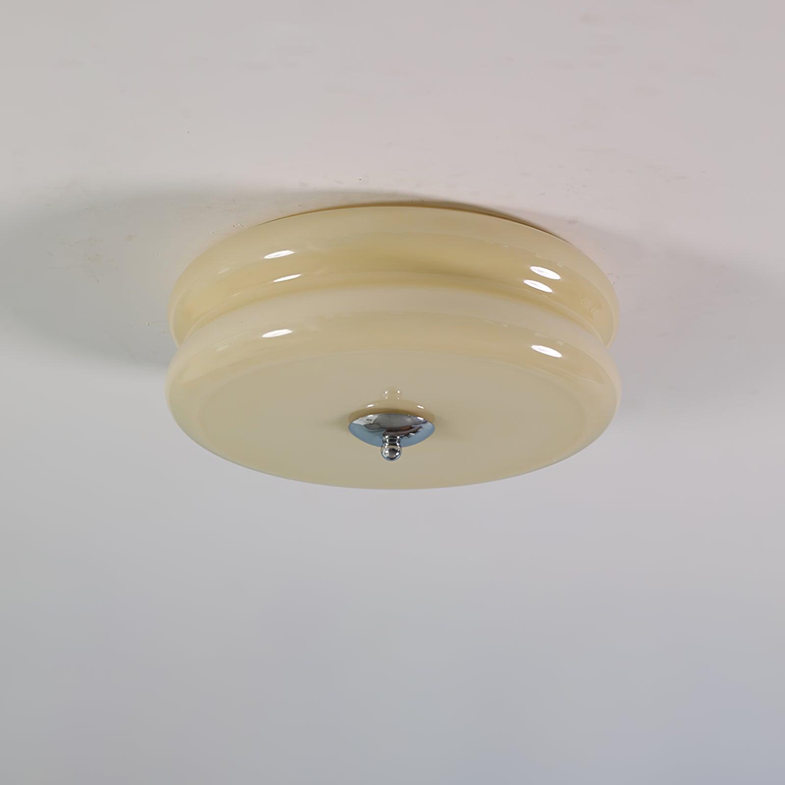 Art Deco Ceiling Light with Integrated LED