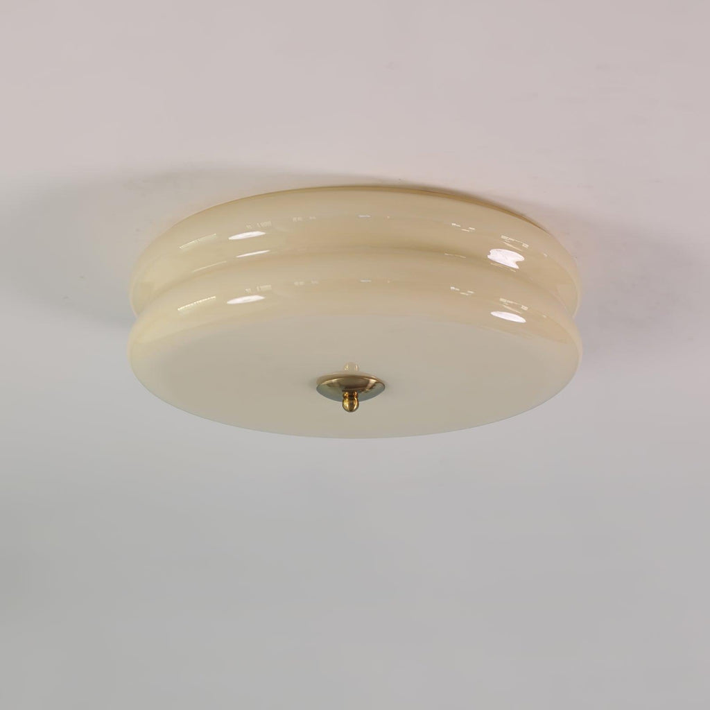 Art Deco Ceiling Light with Integrated LED