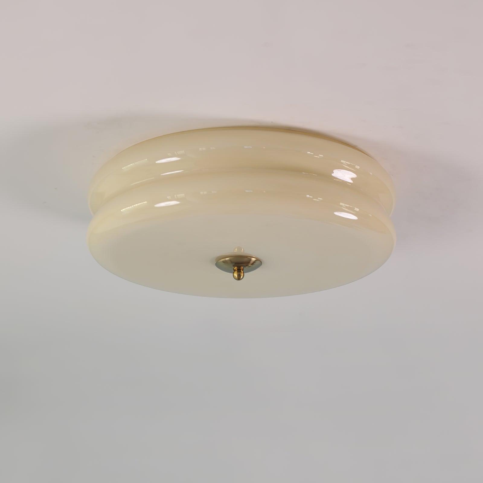 Art Deco Ceiling Light with Integrated LED