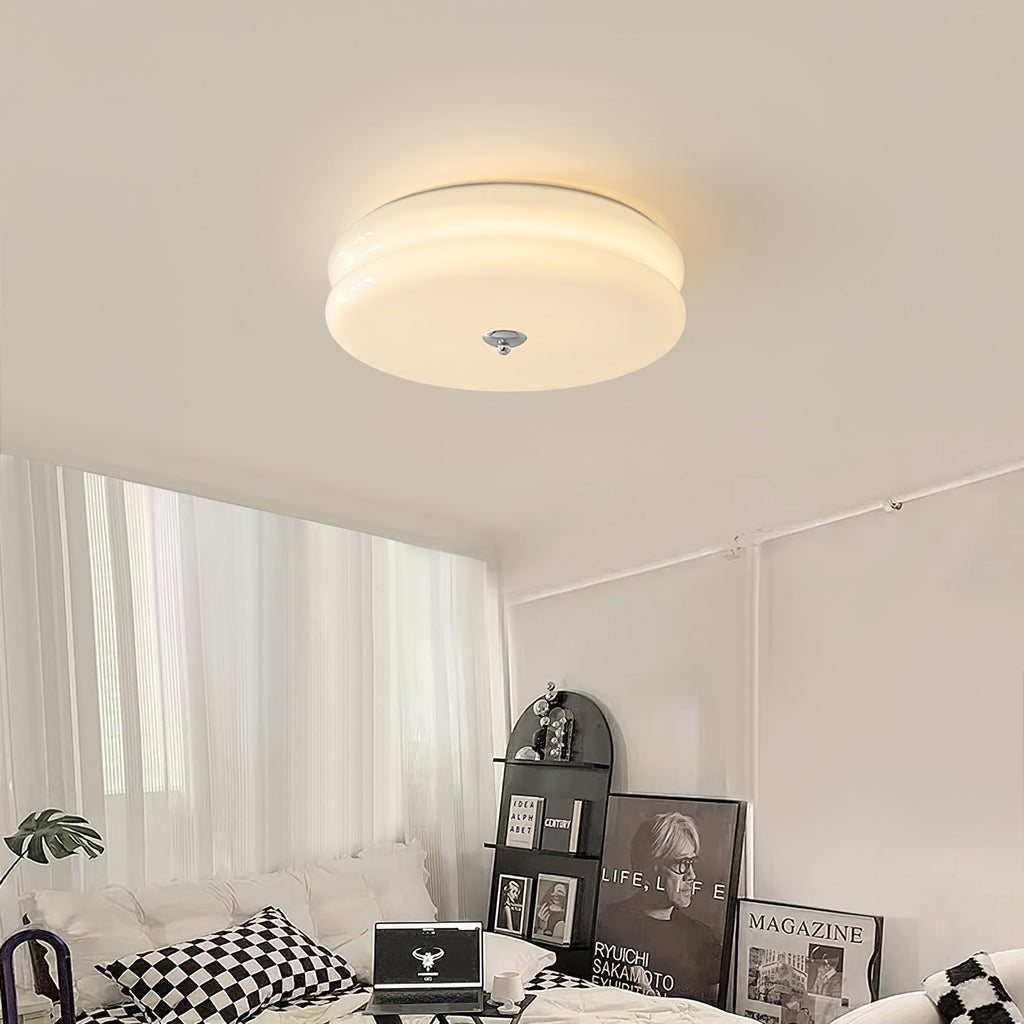 Art Deco Ceiling Light with Integrated LED