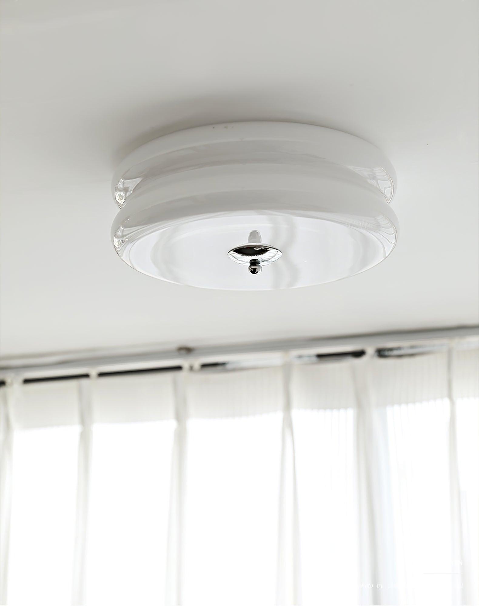 Art Deco Ceiling Light with Integrated LED