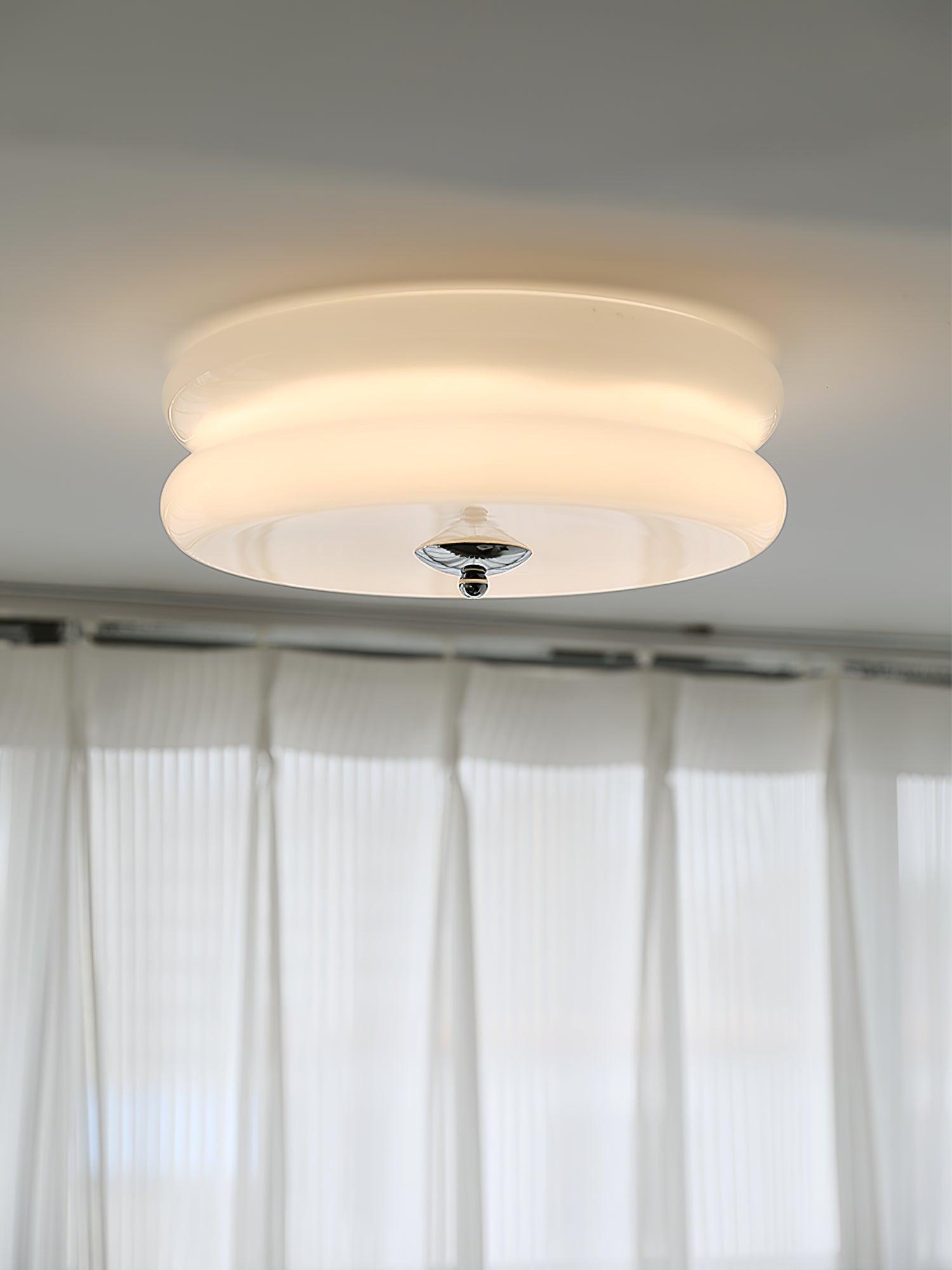 Art Deco Ceiling Light with Integrated LED