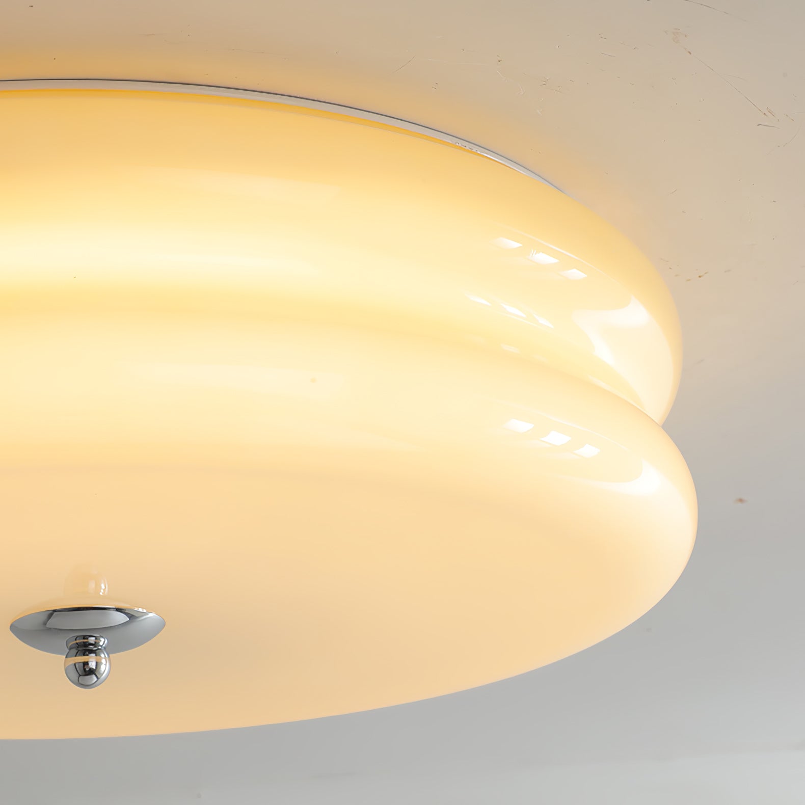 Art Deco Ceiling Light with Integrated LED