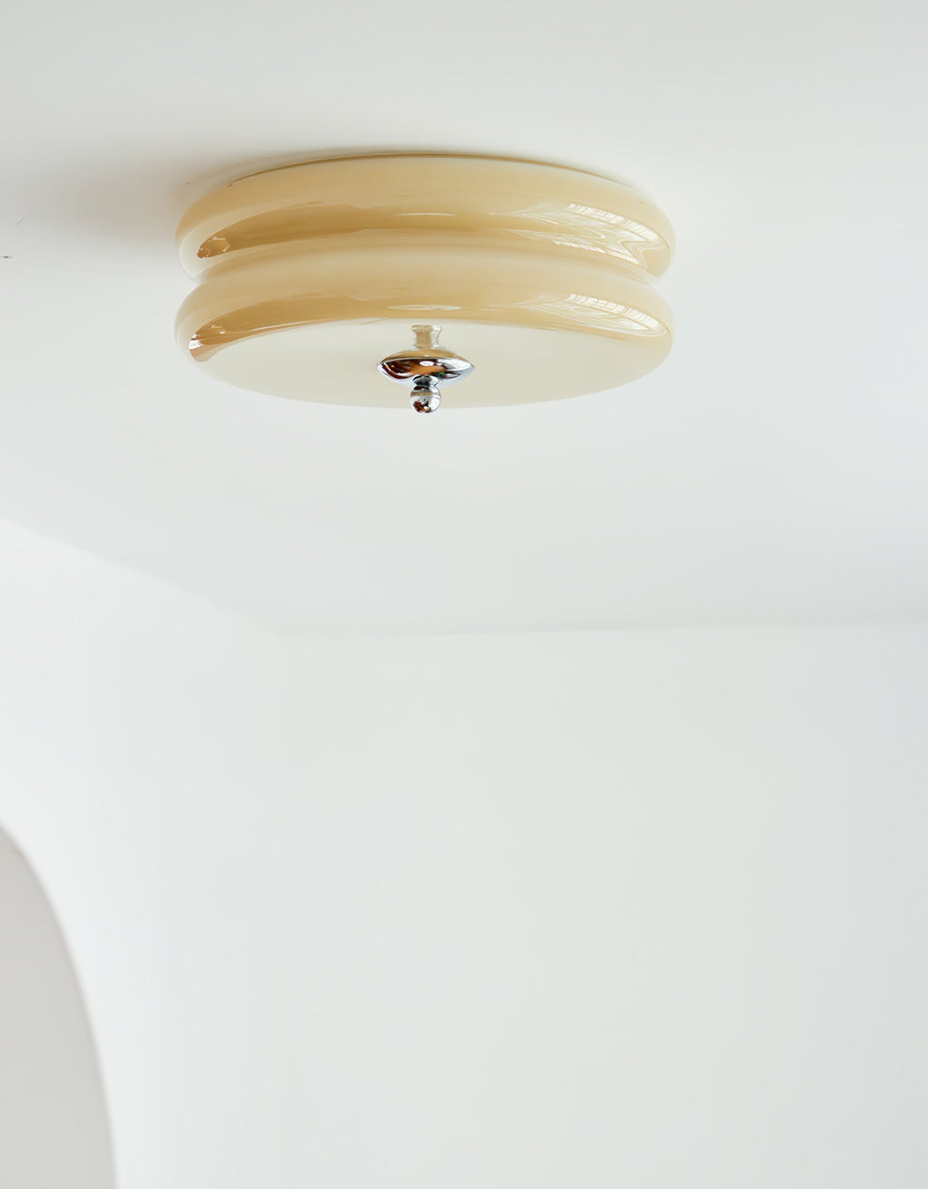 Art Deco Ceiling Light with Integrated LED