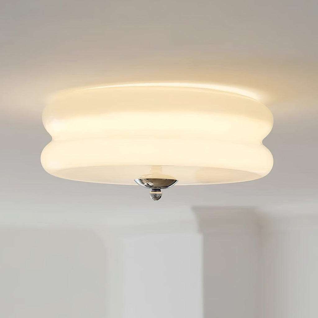 Art Deco Ceiling Light with Integrated LED
